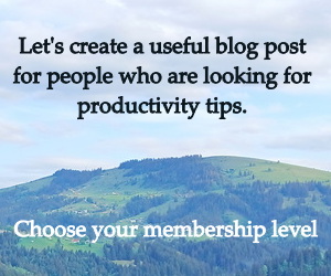 Blogging tips