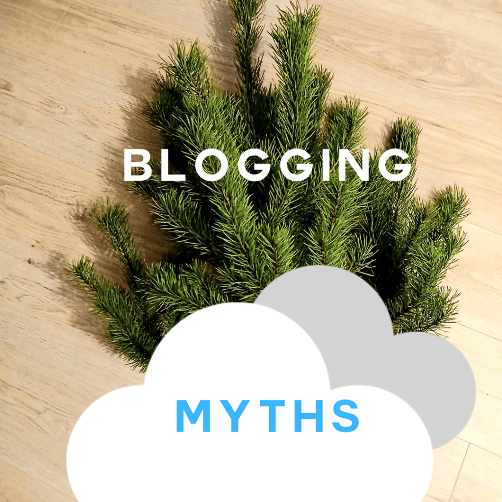 3 myths about blogging